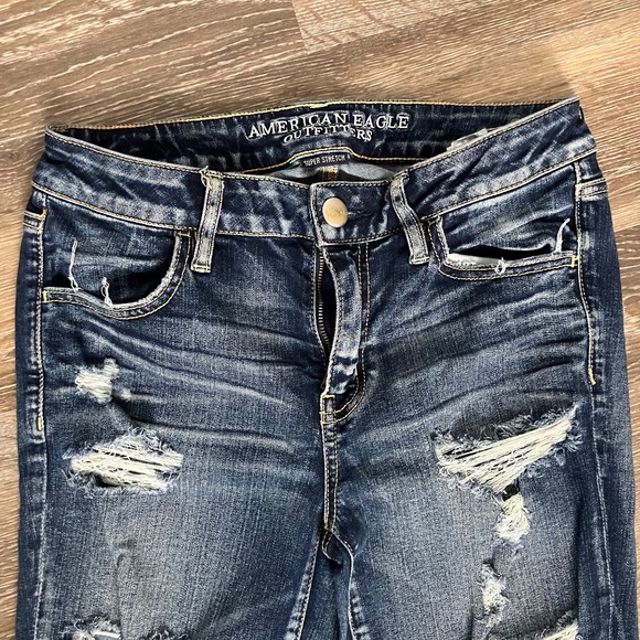 American Eagle high rise crop jeggins - Picture 2 of 5